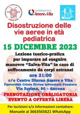 Volantino disostruzione Ancona Dicembre